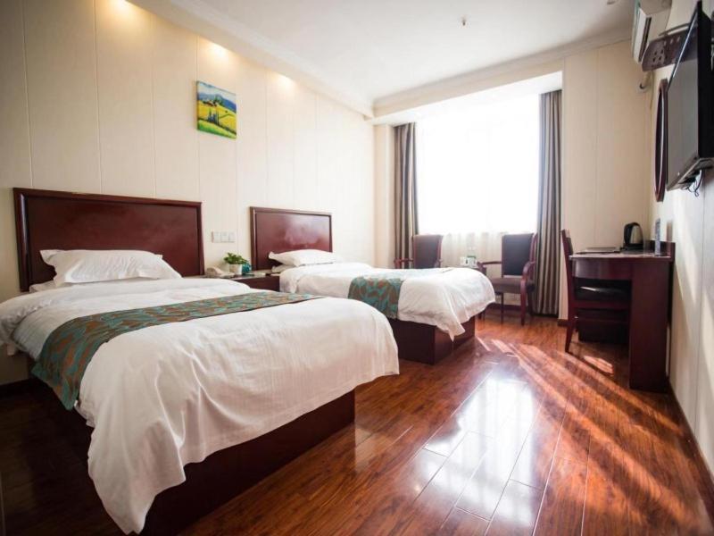 Greentree Inn Jiangsu Wuxi Dongting Leather City Express Hotel 외부 사진