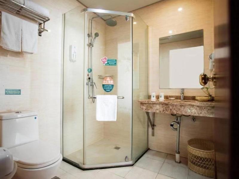 Greentree Inn Jiangsu Wuxi Dongting Leather City Express Hotel 외부 사진